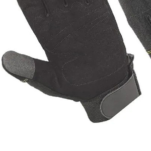 Gants de travail Vantrex pour hommes et femmes, paume en peau de porc, paume rembourrée, anti-abrasion, respirabilité en spandex, gants de sécurité pour écran tactile - Product Image 3