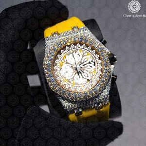 Reloj Charm Jewells de Lujo de Acero Inoxidable de 40 mm con Movimiento Mecánico Analógico para Hombre, Caja de Acero Inoxidable, Correa de Acero Inoxidable, Fecha Automática, 10 Bar - Product Image 4