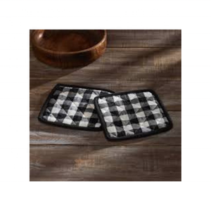 Bajo costo Respetuoso con el medio ambiente 100% algodón bordado acolchado resistente al calor OEM ODM logotipo personalizado almohadilla de agarre de cocina hecho en La India soporte para ollas - Product Image 1