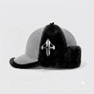 Gorro Ushanka Unisex de Alta Calidad, 100% Algodón, Estilo Casual para Adultos, con Logotipo Blanco Serigrafiado, por RIVIAN ATLANTIC - Product Image 5