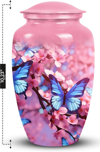 Urnas de Cremación Modernas Hechas a Mano para Adultos, Urnas Conmemorativas Decorativas de Estilo Americano para Cenizas de Hombres y Mujeres - Product Image 2