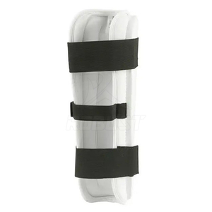 Protège-tibias en cuir de haute qualité pour l'entraînement de Taekwondo - Équipement d'arts martiaux léger et écologique, personnalisable, fabriqué au Pakistan - Product Image 6