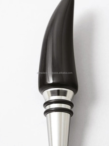 Tapón de Vino de Cuerno de Búfalo Natural, Estilo Moderno, Cubitera, Contenedor de Bebidas, Enfriador de Vino Pulido Ecológico - Product Image 3