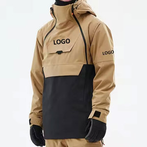 New High Quality Custom Fit Mens Bomber <b>Jacket</b> Canvas Waterproof Outer Layer Windproof Warm Design Front Private Label Options - Product Image 1