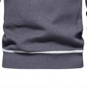 Camisa de Hombre de Alta Calidad Hecha 100% de Algodón, Talla Personalizada, Transpirable, Ecológica, Cuello Alto, 220g, Precio al por Mayor, Talla Adulto - Product Image 4