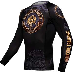 Custom Graphic Rashguard BJJ No Gi MMA <b>Compression</b> Long Sleeve Training Quick Dry Performance Gym - Product Image 3