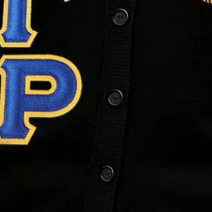 Cárdigan Unisex Sigma Gamma Rho, Suéter de Punto con Botones y Letras Griegas Personalizadas, Manga Larga, Ropa Universitaria para Hermandades y Fraternidades - Product Image 3