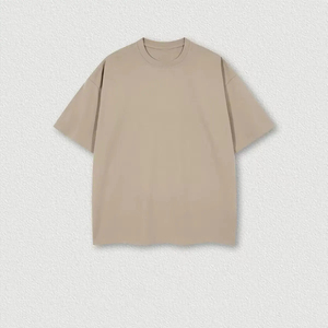 Offres Spéciales Nouveaux T-shirts Confortables et Lavés à Col Rond pour Hommes, 100% Coton Lourd de Haute Qualité, de Luxe, de Marque, avec Logo Personnalisé - Product Image 1