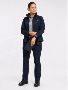 Uniformes d'hôtesse de l'air à manches longues personnalisés |   Fabricant OEM |   Superviseur de la détection des aiguilles pour les interventions d'urgence aéroportuaires féminines - Product Image 3