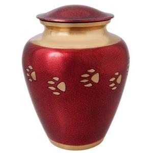 Urnes funéraires en laiton avec motifs imprimés exquis, style traditionnel, écologiques, faites à la main, vase de table pour souvenirs chers - Product Image 4