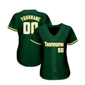 Vêtements de sport en gros pour hommes et femmes, impression par sublimation, vêtements de baseball personnalisés, maillot de baseball tendance sublimé - Product Image 2