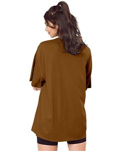 เสื้อยืดผู้หญิงแขนสั้นผ้าฝ้ายแท้ 100% สีพื้น รุ่นใหม่ล่าสุด - Product Image 4