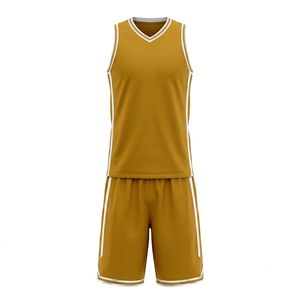 Vêtements d'extérieur : Uniforme de basketball élégant et tendance, idéal pour l'extérieur, de bonne qualité, avec logo personnalisé - Product Image 1