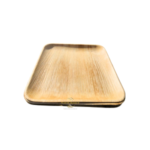 Natural Palm Leaf <b>Plates</b> Eco Friendly Biodegradable <b>Disposable</b> Camping Dinnerware Set 150 Count for Catering Vietchoice - Product Image 5