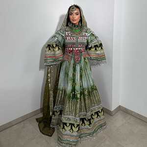 ชุดเดรสโคจิอัฟกันขายส่ง คุณภาพสูง สไตล์ชนเผ่าบันจารา วินเทจ อัฟกัน/ปากีสถาน ชุดเดรสงานปาร์ตี้แบบดั้งเดิม โดย Star Impex - Product Image 5