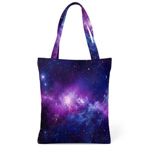 Pink Marble Texture Printed Shopping <b>Bag</b> Polyester Canvas Reusable Heavy Duty Double Sided Printed Grocery Handbags - Product Image 4