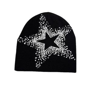 OEM Low MOQ Hot Sale Unfold Unisex Reversible Daily Cuffed Winter <b>Beanie</b> Slouchy Knit Skull Cap Popular 2026 New Design - Product Image 1
