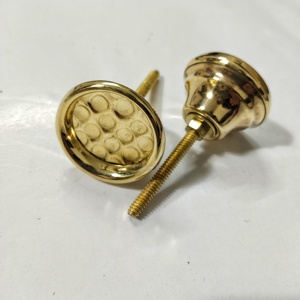 <b>Rustic</b> Industrial Brass Door Knob Made From High Quality Metal Perfect for Adding Character to Modern and Traditional Spaces - Product Image 2