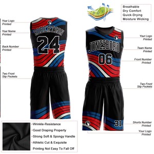 Uniformes de Baloncesto de Primera Calidad, Uniformes Personalizados para Equipos Masculinos, Conjuntos de Uniformes Deportivos - Product Image 2