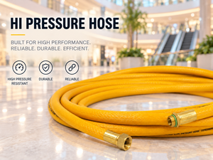 Tuyau PVC haute pression KARYON 25 mm ID 35 mm OD 100 m, flexible en spirale pour compresseur d'air et outils pneumatiques - Product Image 1