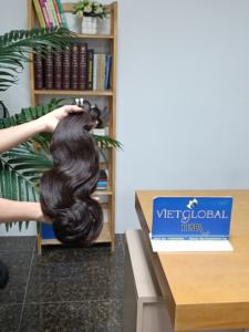 Venta al por mayor natural vietnamita Super doble dibujado cuerpo onda paquetes de extensiones de cabello humano crudo - Product Image 5