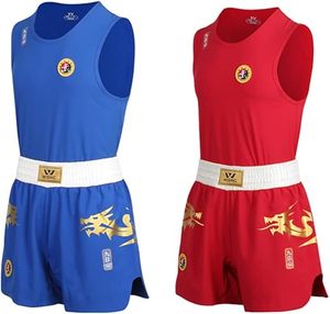 2025 New Custom Men's <b>Boxing</b> Singlets Stretch 100% Polyester 240g Pakistan Standard International Sublimation Custom Logo Color - Product Image 4