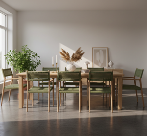 Hiro Solid Teak Wood Outdoor Dining Chair Modern Minimalist Design Weather Resistant Handmade Hotel Furniture - Product Image 6