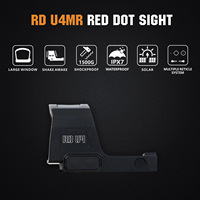 Ohhunt 30x22 Viseur point rouge à grande fenêtre, optique à réflexion ouverte, luminosité automatique solaire, étanche IPX7, détection de mouvement