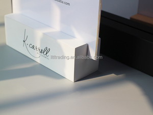 Supporto per insegne <span class=keywords><strong>da</strong></span> <span class=keywords><strong>tavolo</strong></span> <span class=keywords><strong>Plexiglass</strong></span> in acrilico con supporto per Menu a Base in legno singolo popolare supporto per Menu in legno bianco nero - Product Image 4