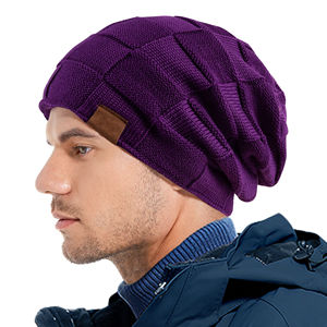 Bonnet tricoté chaud et épais, personnalisable, ajustable, respirant, confortable, durable, avec protection pour les oreilles – Tendance et très demandé - Product Image 6