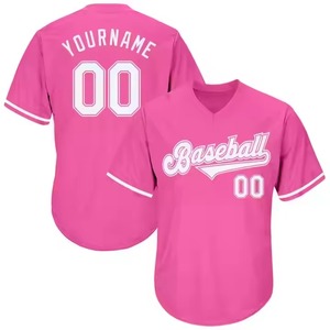Camiseta de Béisbol con Bordado Personalizado al por Mayor, Camiseta de Béisbol Lisa Barata, Ropa Deportiva, Nuevas Camisetas de Béisbol Estampadas - Product Image 1
