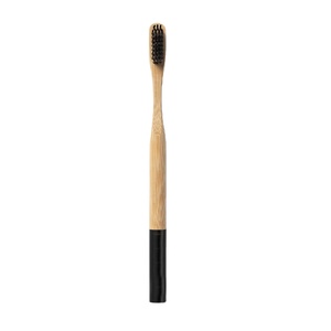 Brosse à dents en bambou peinte à l'extrémité, manche en bois naturel, poils souples, emballage individuel en boîte de papier, écologique, vente en gros - Product Image 6