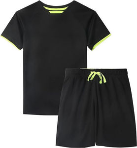 Men's Summer Breathable Quick Dry 100% Cotton Fashion Shorts and T-Shirt <b>Set</b> Plus Size Casual High Street Style <b>Twin</b> <b>Set</b> - Product Image 1