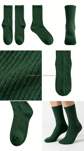 FONILBEST SPORTS WEARS Chaussettes de sport montantes pour hommes, rayées violettes, respirantes, tricotées, écologiques, antidérapantes, séchage rapide, mélange de spandex - Product Image 5