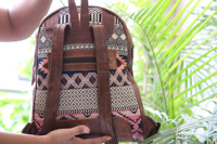 Fabriqué à la main Jacquard Sac À Dos Boho Sac À Dos Élégant Sac À Dos École Sac À Dos