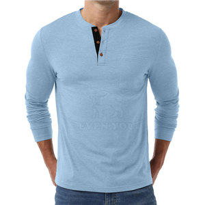 เสื้อเชิ้ตแขนยาวสีพื้นสไตล์ล่าสุดมาใหม่ ผ้าฝ้าย ขายส่งเสื้อเชิ้ตแขนยาวสำหรับผู้ชาย - Product Image 2