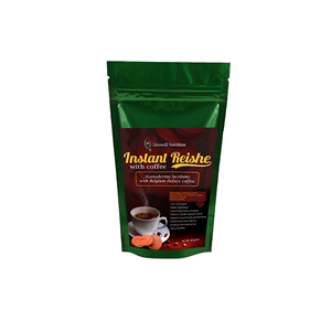 กาแฟผสมสารสกัดเห็ดหลินจือสำเร็จรูป 80 กรัม ปราศจากคาเฟอีน ผงเห็ดหลินจือ - Product Image 2