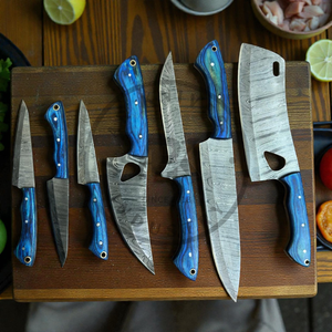 Juego de Cuchillos de Cocina de Lujo Damasco de Alta Calidad Profesional, Juego de Cuchillos Culinarios Profesionales, OEM al por Mayor, Cuchillos Multifuncionales AR - Product Image 3