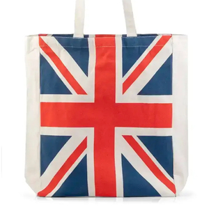 Custom Size <b>Bag</b> With Long Handles Large Printed Reusable And Hand Shoulder Shopping Grocery Gift For Sale - Product Image 6