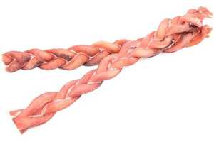 Barras de Carne de Res Trenzadas Naturales, Orgánicas y Sin Azúcar para Perros con Masticación Agresiva - Golosina Natural para Perros - Product Image 3