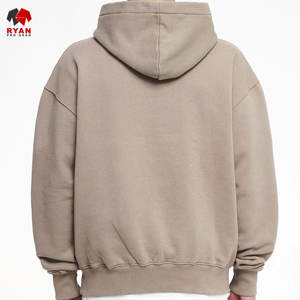 Sweat à capuche confortable et respirant en molleton 100 % coton personnalisé Ryan Pro Gear pour hommes avec impression de logo personnalisé, vêtements décontractés - Product Image 3