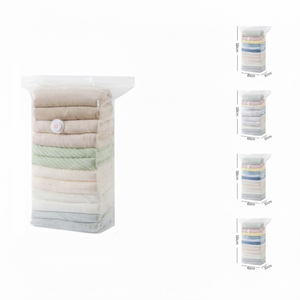 Bolsa de Almacenamiento al Vacío para Viaje, Sin Necesidad de Bomba, Organizador de Ropa, Sellador al Vacío - Product Image 1