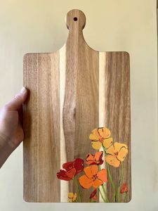 Planche à découper en bois d'acacia de qualité supérieure, planche de cuisine avec rainure pour les jus, grande planche de boucher réversible, durable, épaisseur 1,5 cm - Product Image 6