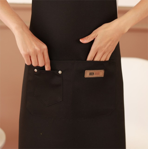 ผ้ากันเปื้อนทำงานหนังแท้แบบ unisex ปรับสายผูกคอได้ สะดวกสบายสำหรับครัวและโรงงาน แห้งเร็ว ระบายอากาศได้ดี - Product Image 3