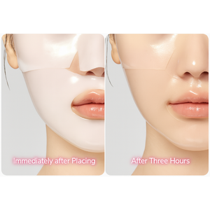 Maschera di collagene a risposta del colore di 3 ore | Foglio di idrogel per elasticità e idratazione | Cerotto cosmetico OEM ODM | Ispirato alla biodanza - Product Image 3