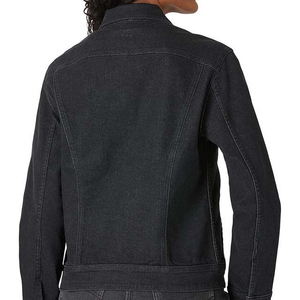 Chaqueta Vaquera Personalizada OEM para Mujer, Chaqueta Informal de Mezclilla con Botones para Mujer, Chaqueta Vaquera Personalizada para Mujer - Product Image 5