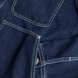 Nouvel arrivage Blouson bombardier en jean personnalisé unisexe Style formel ample col rond motif camouflage enduit OEM Service printemps - Product Image 6