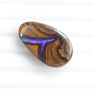 Cabujón de ópalo natural australiano de 27.70 quilates, piedra preciosa suelta para la fabricación de joyas, tamaño 26X15X7MM - Product Image 1