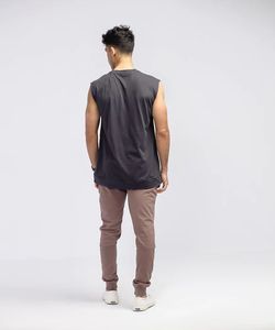 Débardeurs Homme Personnalisés en Coton Sans Manches – T-shirts Décontractés Classiques pour Homme – Débardeur de Course Léger pour Homme – Stringer Homme - Product Image 4