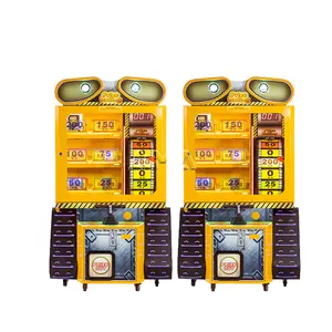 coin operated Big Bass Wheel Of Lottery Game Prize Rolling Machine Vending Game Machine For Sale